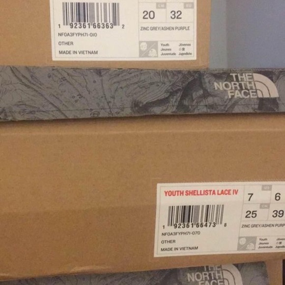 BRAND NEW girl the north face shellista 4 lace winter snow boots size 1Y  2Y  7Y - Picture 5 of 5